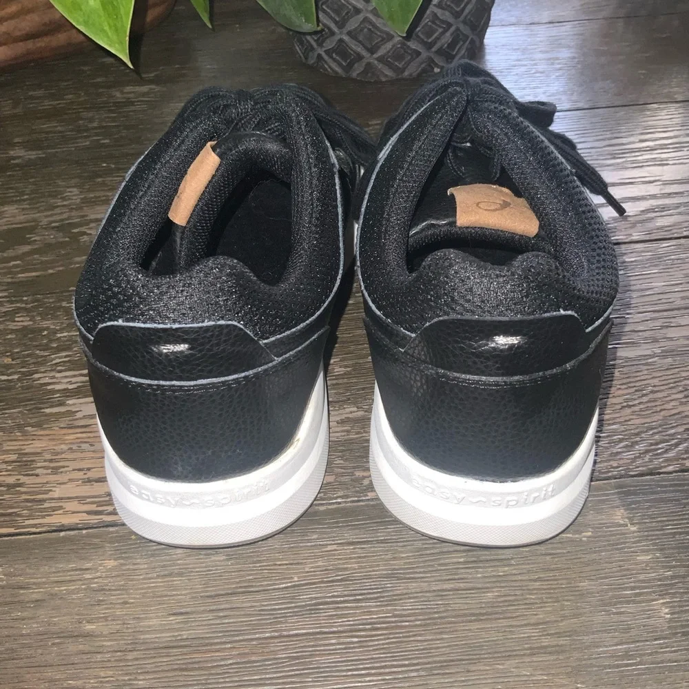 Easy Spirit + Denise Austin Black Pickleball Court Athletic Shoes Size 8